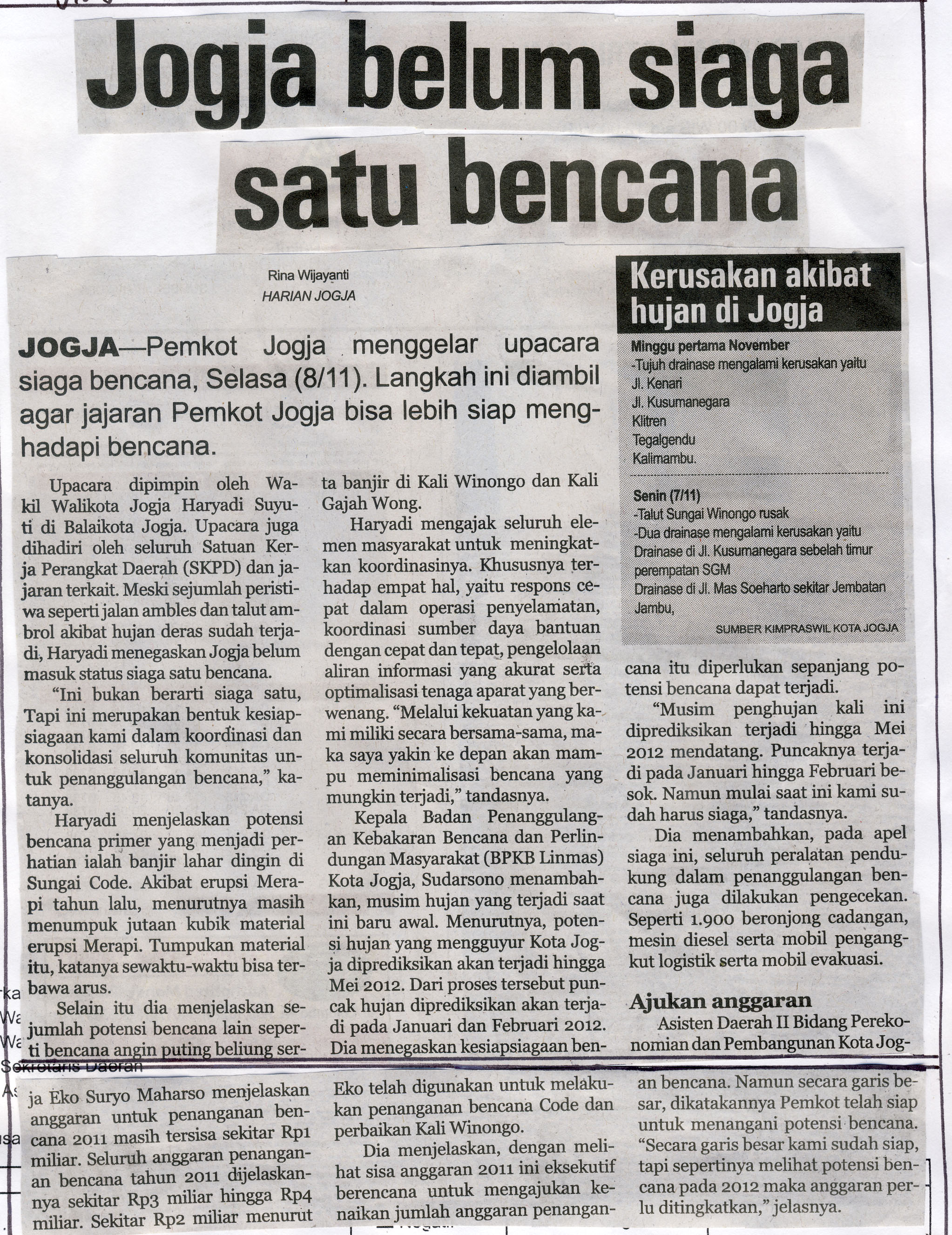 Kliping jogja terbaru